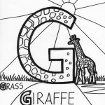 alphabet g coloring page alphabet g coloring page