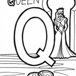 alphabet q coloring page alphabet q coloring page