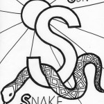 alphabet s coloring page alphabet s coloring page