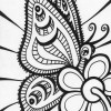 striped coloring page
