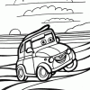 small car coloring page small car coloring page