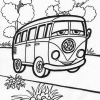 van coloring page van coloring page