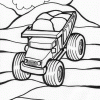 dump truck coloring page dump truck coloring page