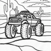 desert truck coloring page desert truck coloring page