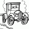 old timey car coloring page old timey car coloring page