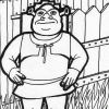 cartoon 9 coloring page cartoon 9 coloring page