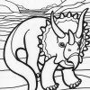 dinosaur 3 coloring page