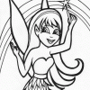 fairy with wand coloring page