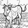 farm cow coloring page farm cow coloring page