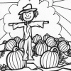 pumpkin patch coloring page