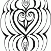 scroll heart coloring page scroll heart coloring page