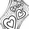 multiple hearts coloring page multiple hearts coloring page