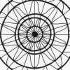 kaleidoscope 18 coloring page
