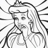 princess 16 coloring page