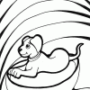 puppies in bed coloring page puppies in bed coloring page