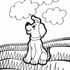 puppies and clouds coloring page puppies and clouds coloring page