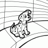 puppies on street coloring page puppies on street coloring page