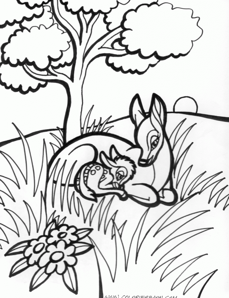 mother love coloring page