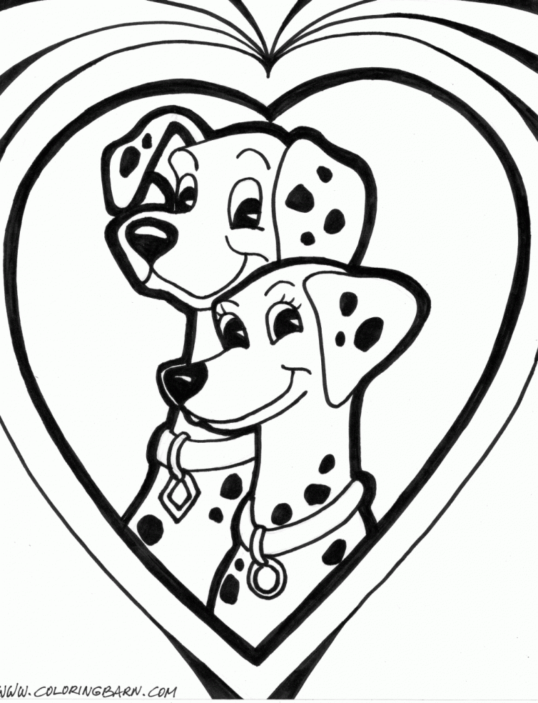 Love 5 coloring page