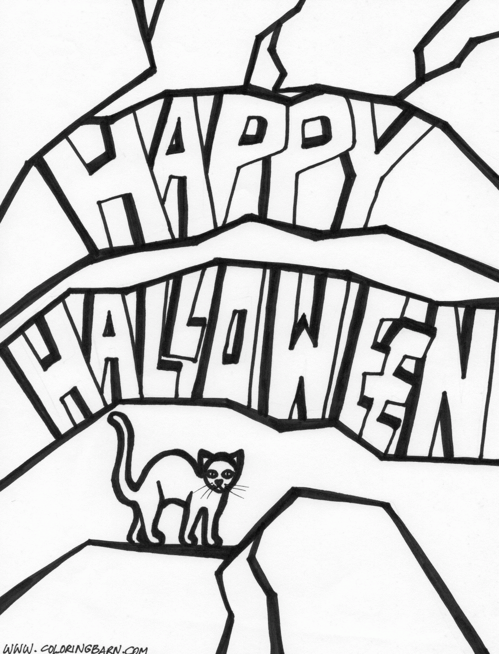 Halloween Coloring Pages for Kids Free Printable Coloring Pages