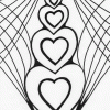 enclosed heart coloring page