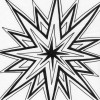 star burst coloring page