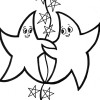 star people coloring page