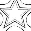 double star coloring page