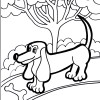 Dog coloring 3
