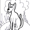 Dog coloring 5
