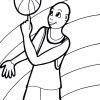 basketball spinning